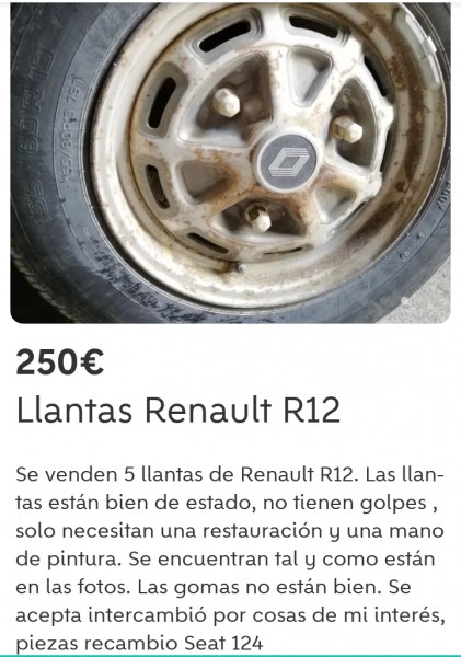 Luego veo que cambia por material de 124 y ya no me espanto tanto.