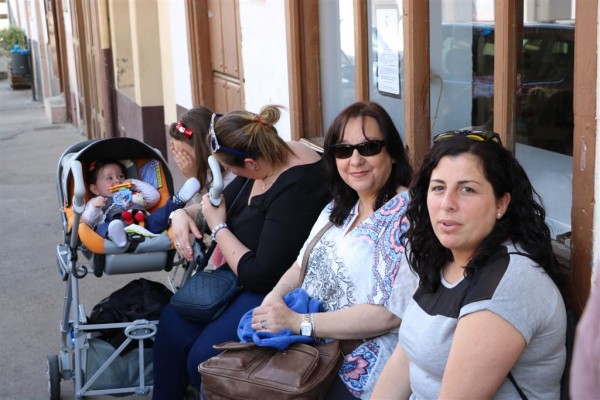 Parte de las chicas del club reunidas en una foto