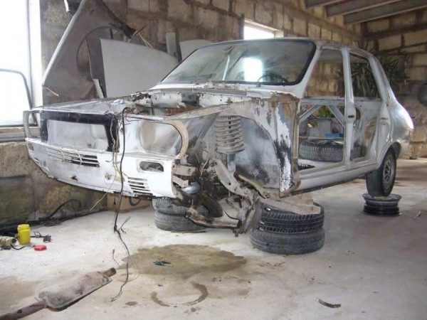 El coche en cuestión era este.