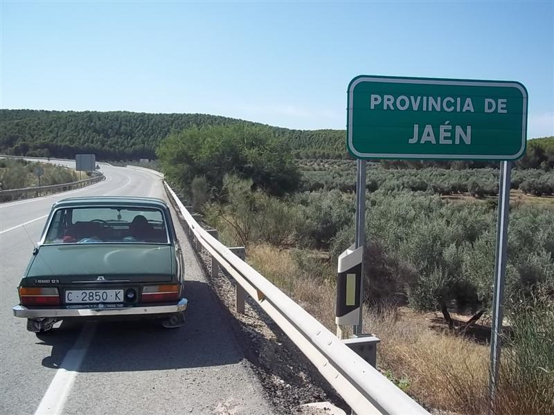 Entrando en Jaen provincia