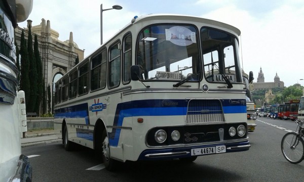 Pegaso comet 5061 de 1966. Carrocería artesanal hecha en Lleida.