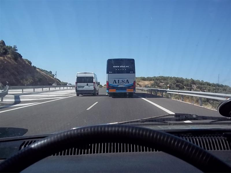 En Almería incluso nos encontramos con algun ALSA..... jajajajaaja