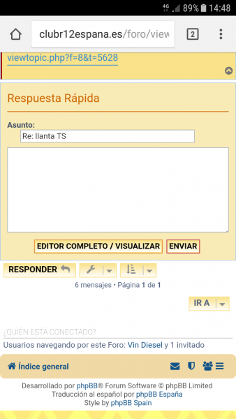 Primero pinchas donde pone editor completo